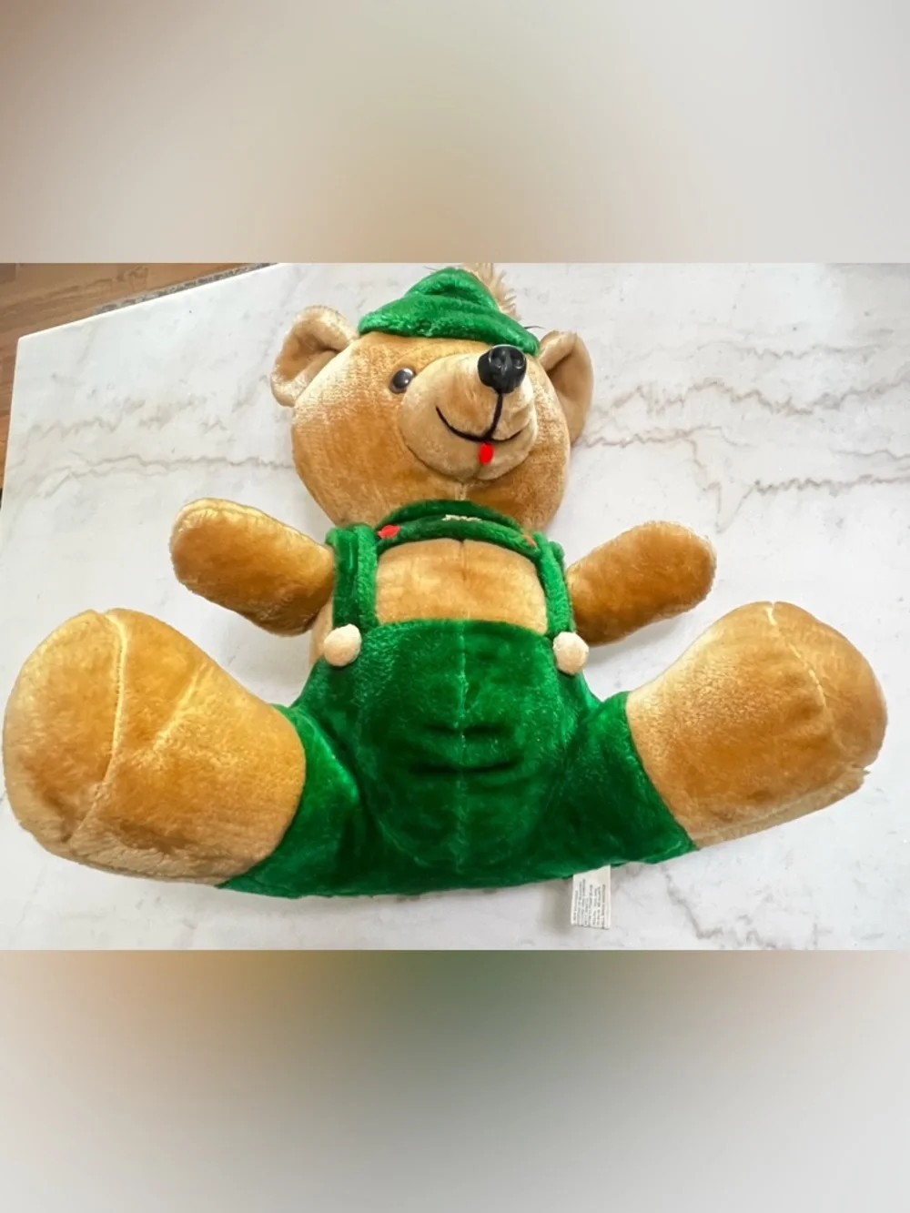 Vintage 70’s Capital Toy Co. Oktoberfest Theme 20” Plush Bear Great Condition